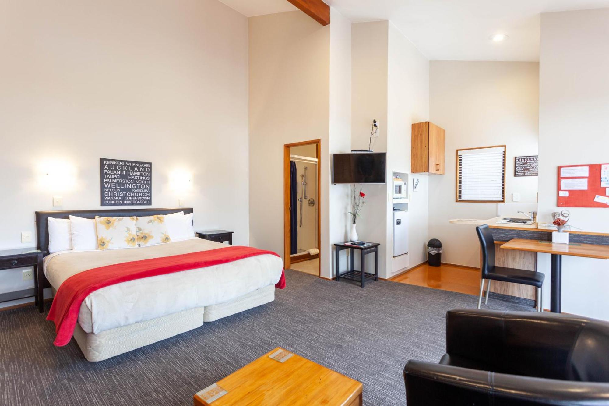 Cascades Lakefront Motel Lac Lac Taupo Chambre photo A studio apartment in New Zealand